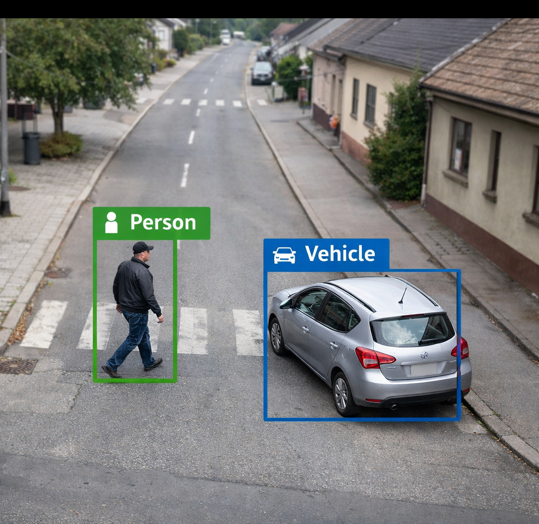 Napelemes térfigyelő rendszer külterületen